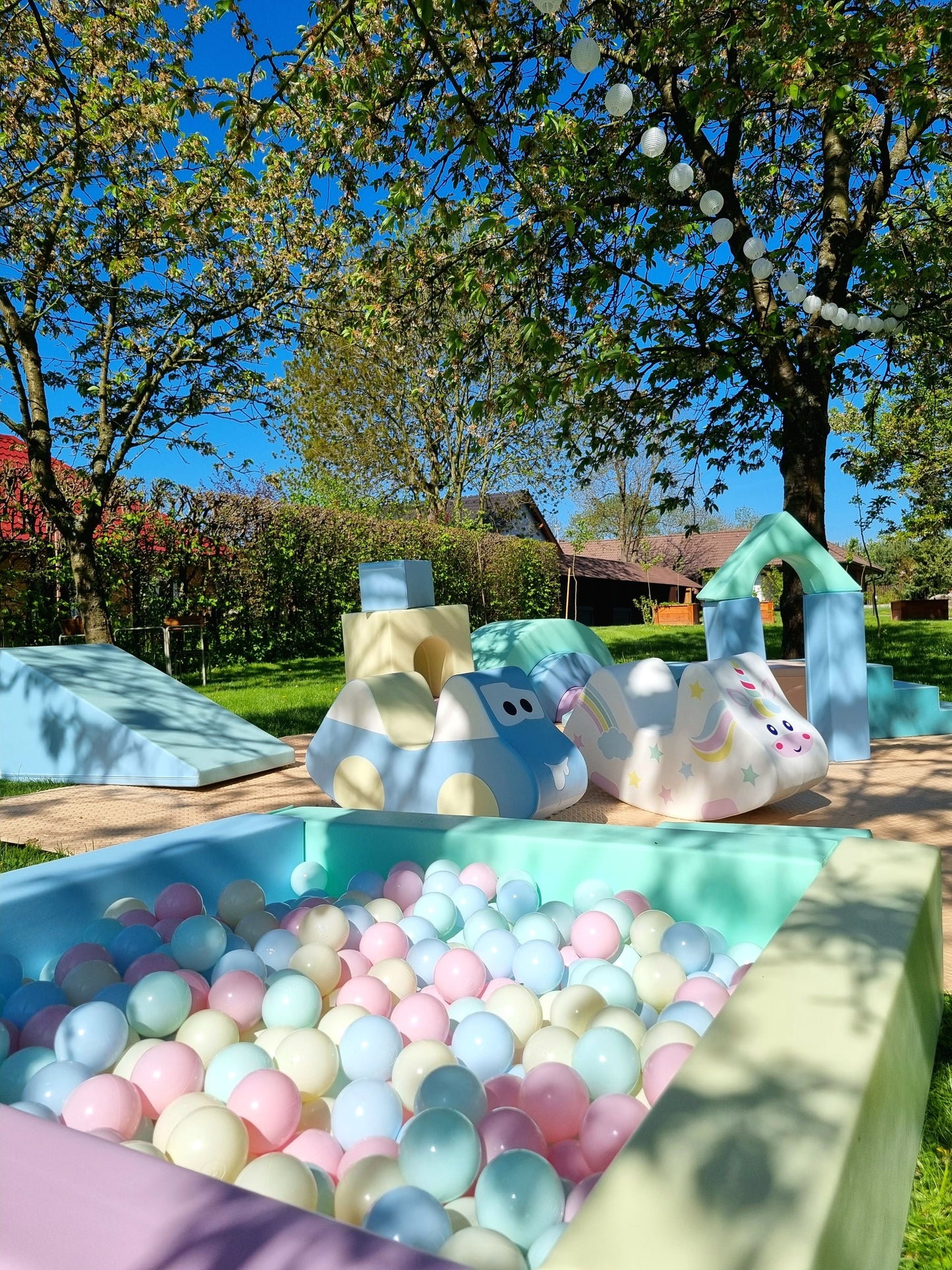 Kompletní herní set - pastelový